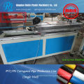 PVC Single wall Corrugated Pipe Machine